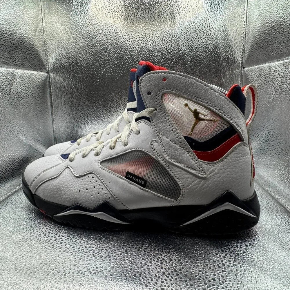 Size 10 Air Jordan 7 Retro BCFC Paris Saint-Germain White Mens‎ Shoes CZ0789-105